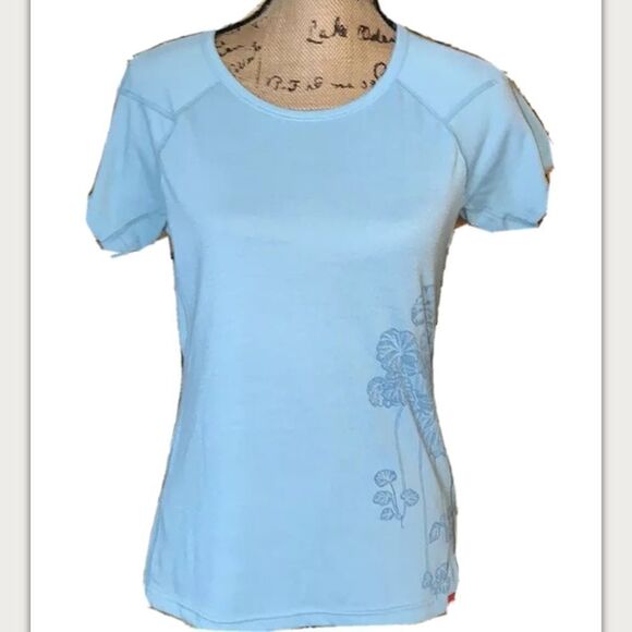 Blue The North Face tshirt size S - Picture 1 of 4